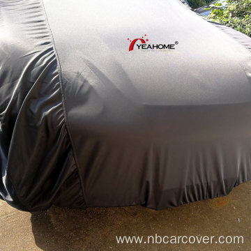 Shiny 2-Side Stretch Indoor Car Cover Universal Fits